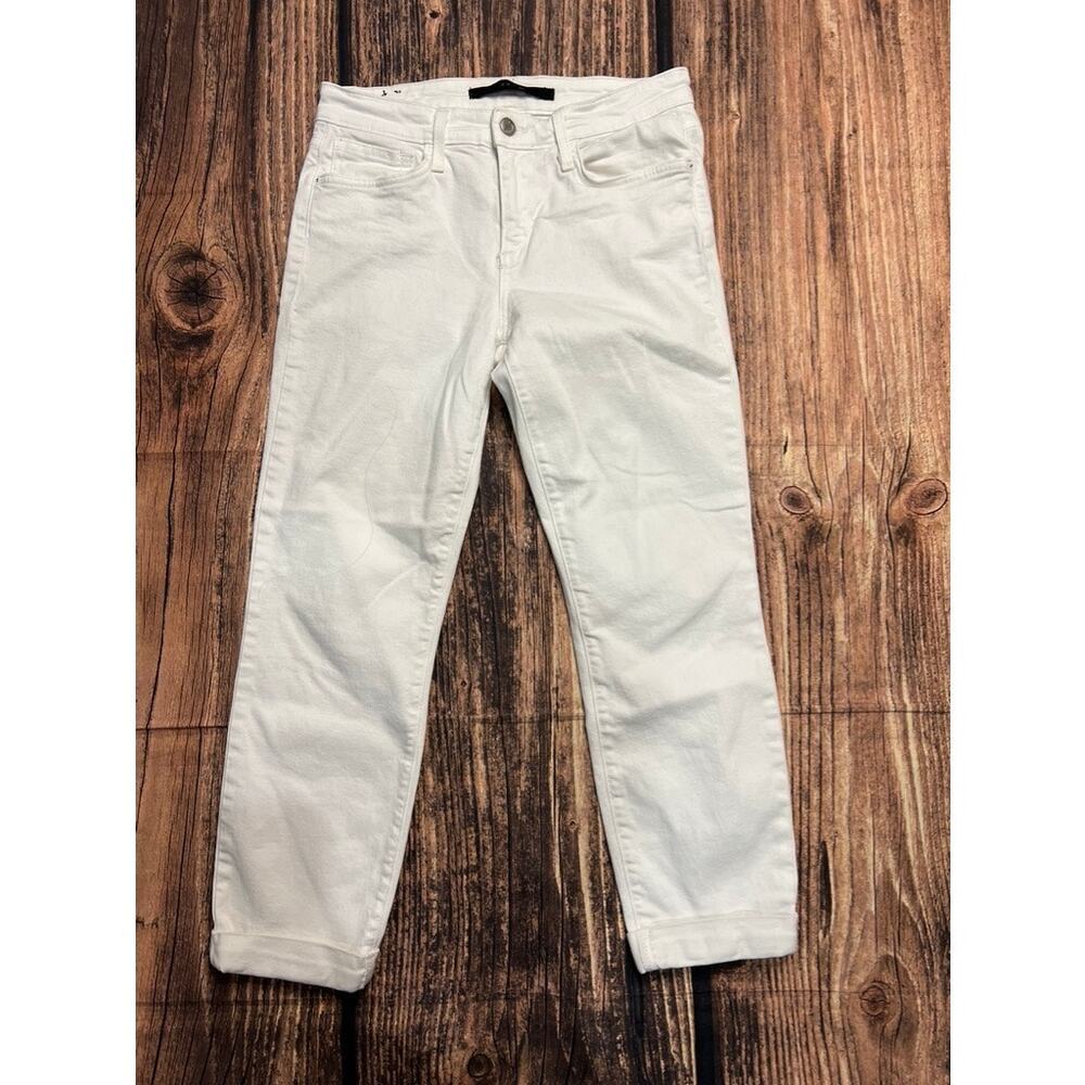 Joe's Jeans Women's Size 27 White Straight Denim‎ Pants